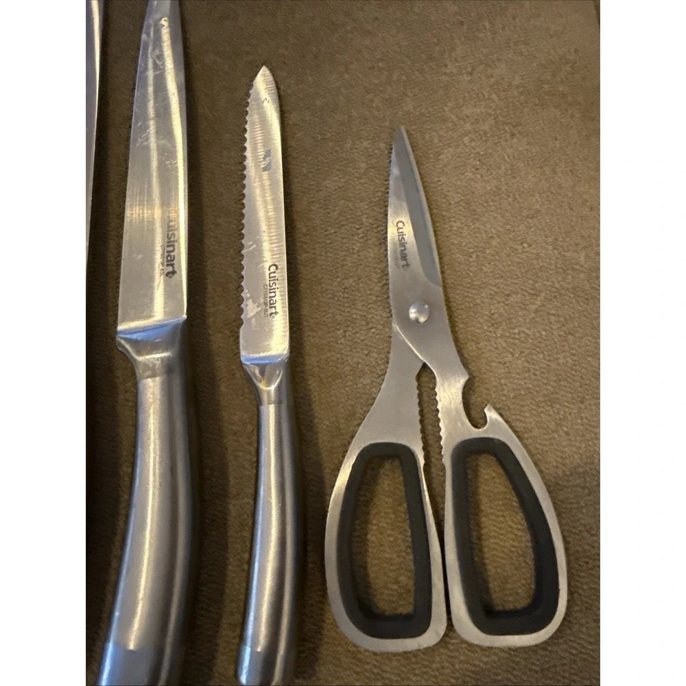 Cuisinart C77SS Classic Collection 8 Piece Set Stainless Steel Chef Slicer (TD)